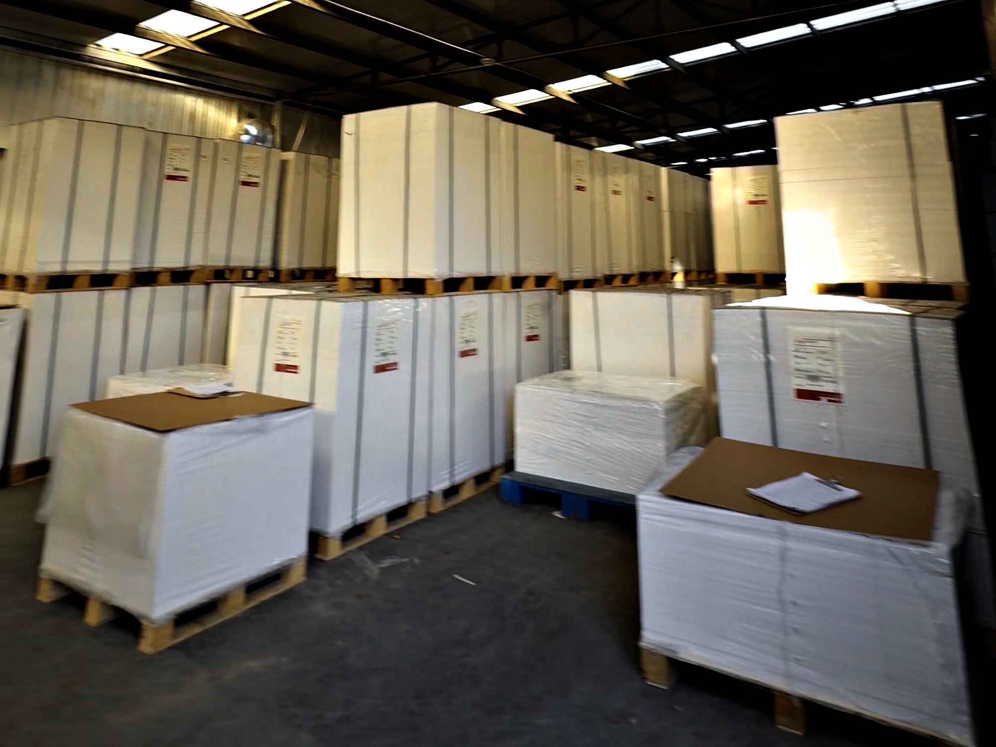 Finished goods warehouse